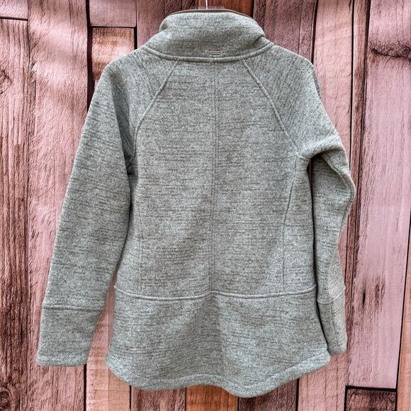 Prana Tri Thermal Thread Tunic Pullover Glacier Gray Medium NWT Basic Recycled - Picture 2 of 13